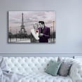 thumbnail image 5 of Epic Graffiti 'Paris Sunset In Snow' by Chris Consani, Canvas Wall Art, 60"x40", 5 of 8