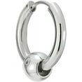 thumbnail image 4 of Boucles d'Oreilles en Acier Inoxydable Cerceau à Charnières pour Hommes Femmes, 2pcs, 4 of 4