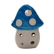 Panda Superstore PS-MUS11973001-KARY01819 6 Holes Mushroom Ocarina for Child, Blue
