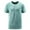 Green # mens shirts clearance under $5.00, variant on Mens T-Shirts Workout Shirts for Men Athletic Running Gym Quick Dry Short Sleeve Performance Moisture Wicking T Shirt