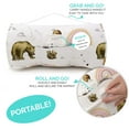 thumbnail image 3 of JumpOff Jo Standard Toddler Nap Mat Sleeping Bag for Preschool, 53 x 21 in - Rainbow Bears, 3 of 6