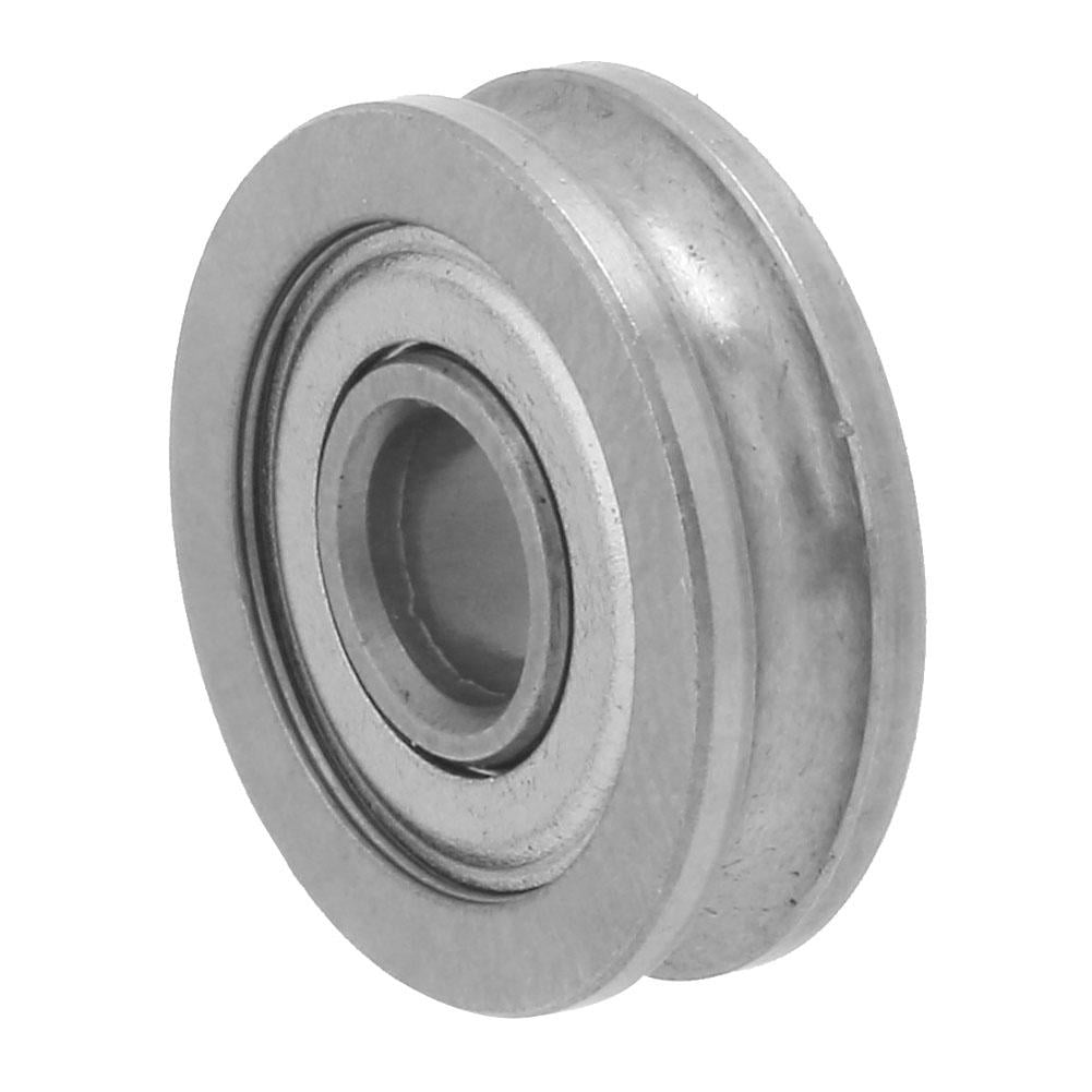 FAGINEY Steel Roller Bearing, U Track Roller Bearing,1Pcs LFR50/54B Steel U Type Groove Track