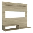 thumbnail image 3 of Miekor Furniture Beijing Floating Entertainment Center, One Superior Shelf, Two Shelves, Space For The TV´s up 55" -Light Pine 67846, 3 of 6