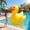 yellow, variant on 5 Feet Giant Inflatable Duck Huge Rubber Duck Large Blow up Inflatable Pool Float for Adult Summer Beach Swimming Pool Party Decoration