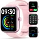 thumbnail image 1 of wonima11 WNH Smart Watch HD Large Display, Smart Watches for Women Men with Clear Bluetooth Call, 24/7 Health Monitoring, Fitness Tracking, Waterproof Fitness Tracker Watch for Android iOS, Pink, 1 of 1