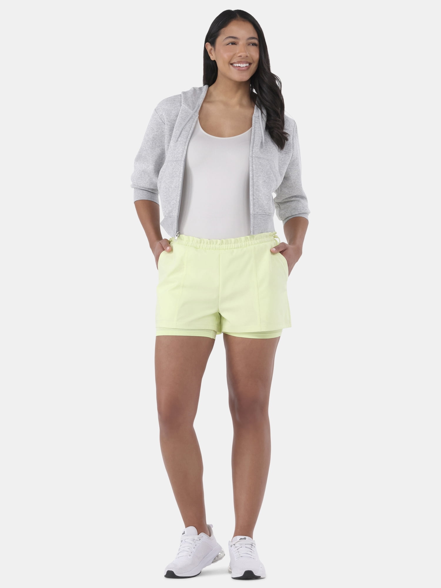 Avia Women's and Women's Plus Outdoor Hike Shorts, Sizes XS-4X