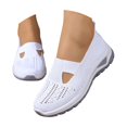 thumbnail image 3 of XIMIN Orthopedic Anti-Slip Sole Shoes for Women Slip-on Casual Sneakers Comfort Non Slip Work Travel Sneakers Woven Arch Support Lightweight Breathable Soft Sole Walking Shoes, 3 of 8