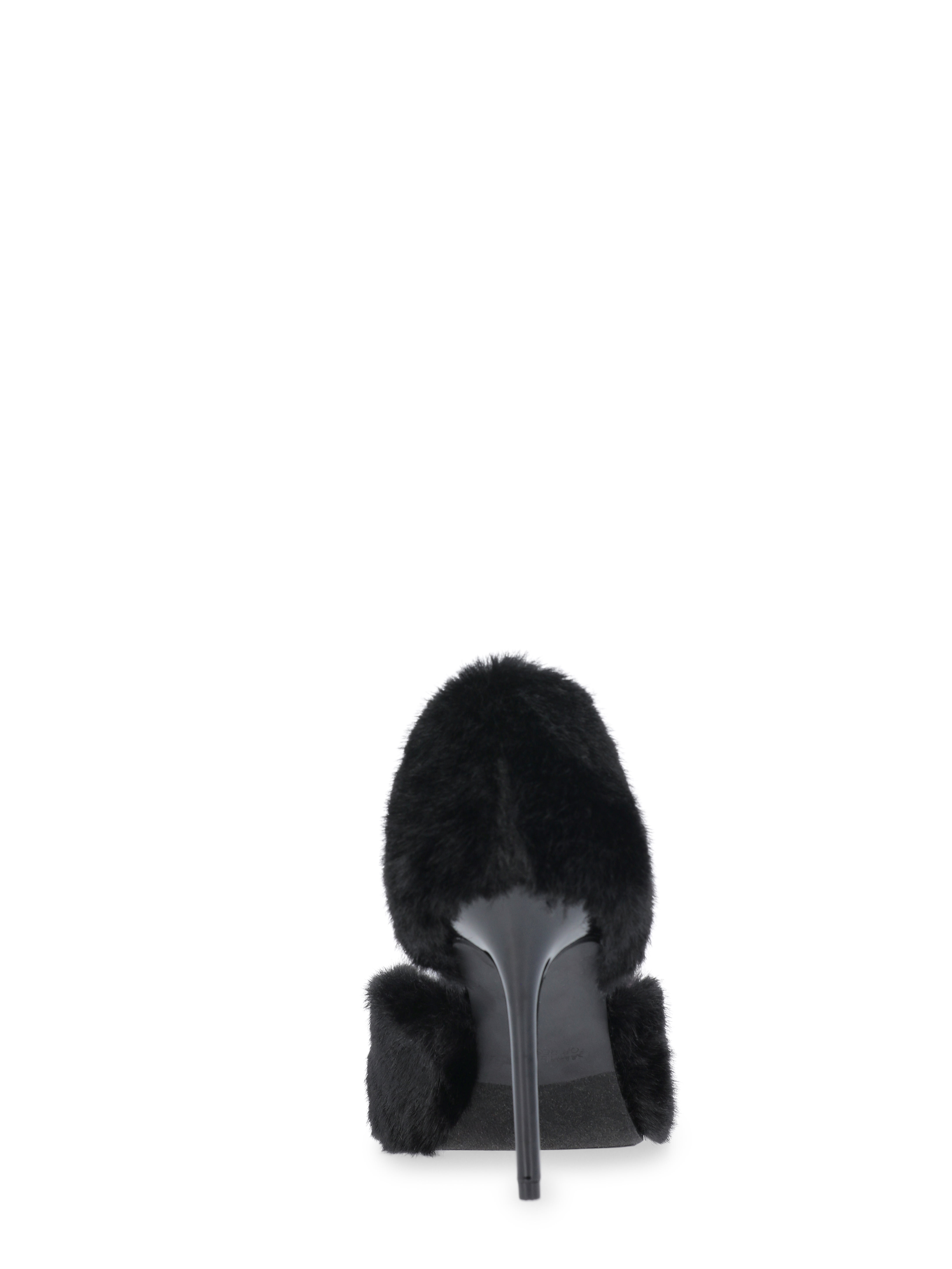 Scoop Women's Faux Fur Stiletto Heels