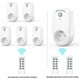 thumbnail image 3 of Set of 5 Programmable Power Sockets, Wireless Remote Control Socket with 2 Remote Controls 2 Batteries Included, 3 of 5