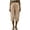 #04 Khaki 【Mix, Match & Rotate: Stock Up on Daily Colors】, variant on Women's Cotton Summer Casual Capris with Pockets, Mid Waisted Elastic Waist Soft Stretchy, Capri Pants for Women, Lounge Beach Outdoor | UKHCCC,Coffee L