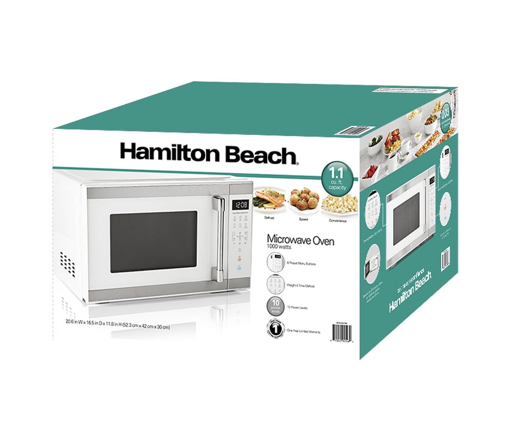 Hamilton Beach Microwave, 1,000 Watt - Roller Auctions