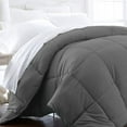 thumbnail image 2 of Beckham Hotel Collection 1600 Series, Lightweight, Luxury Goose Down Alternative Comforter, Hotel Quality & Hypoallergenic, Full/Queen, Slate Gray, 2 of 2