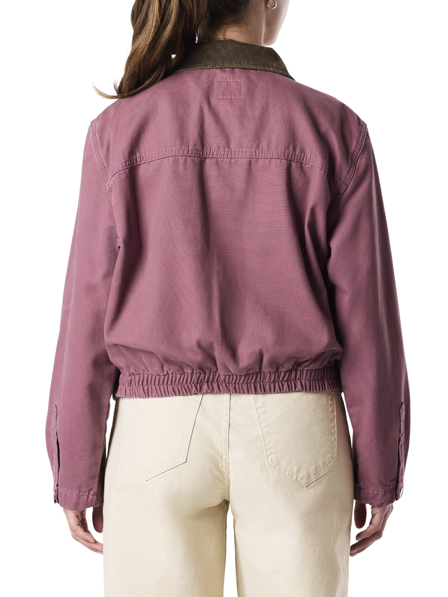 Levi Strauss Signature Women's Vintage Zip Cinch Lined Jacket