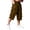 Brown, variant on Sweat Shorts Men Lightweight Baggy Golf Long Cargo Shorts Below Knee Capri Pants, 2XL