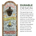 thumbnail image 2 of Rivers Edge Products Wall Mounted Bottle Opener with Built In Bottlecap Collector, Get Toasted Together, 2 of 6