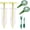 yellow, variant on SWAZVAC 6PCS Mini Seed Sower Set Handheld Plastic Garden Sowing Tools Multi-functional Gardening Planting Kit(Red)