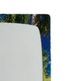 thumbnail image 3 of Ambesonne Tropical Fitted Sheet, Palm Trees Sea Beach, Full Size, Turquoise Blue, 3 of 3