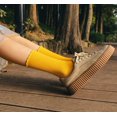 thumbnail image 4 of Women Socks, Women Ankle Socks, Lovely double needle solid color Lace edge relent lady socks 3pairs, 4 of 6