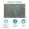 thumbnail image 3 of SussexHome Pets Cat and Dog Litter Mat for Litter Box - Washable Soft Cat and Dog Feeding Mat - Paws-Kind Slip Resistant Place Mat - 2' x 3', 3 of 6