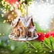 thumbnail image 1 of Ireezec Christmas Ornament Hanging Decorations, Acrylic Hou Winter Snowy Scenery Holiday Tree Decor for Home Party Festival Gift Decoration, 1 of 6