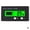 green, variant on 12V-48V LCD Battery Capacity Digital Voltmeter O7 Monitor Voltag PLM
