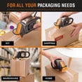thumbnail image 6 of Tape Terror Heavy Duty Carton Sealing Tape 6 Pack, 1.89" x 54.68 yd, Orange, 6 of 7