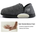 thumbnail image 3 of Ecetana Slippers for Men Slip On Fuzzy Slippers Comfort Warm House Shoes Indoor Outdoor, 3 of 7