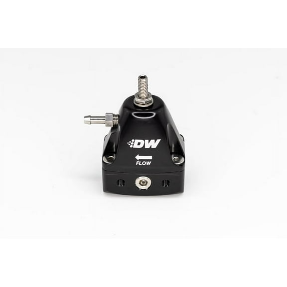 Deatschwerks DEW-6-1001-FRB DWR1000Il Inline Fuel Pressure Regulator, Black
