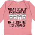 thumbnail image 4 of Inktastic Future Orthodontist Baby Boys or Girls Long Sleeve Baby Bodysuit, 4 of 5
