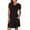 A, variant on Lenago Women's Crewneck Short Sleeve Solid Mini Swing Dress with Pockets