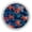 Multicolor 2, variant on PhooArto Blue Wave Stripe Turtles Pattern 4 PCS Crystal Glass Cabinet Knobs, Drawer Kitchen Cabinets Dresser Cupboard Wardrobe Pulls Handle - Glowing in the Dark