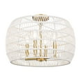 thumbnail image 4 of Wry Lighting Ellie 4-light Semi-Flush Mount in Modern Brushed Gold, 4 of 10
