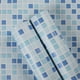 thumbnail image 1 of Papel tapiz de azulejo autoadhesivo azul, 60x300cm, estilo mosaico, pegatina de pared, película decorativa impermeable para azulejos de pared de baño y cocina JAMW Sencillez, 1 of 5