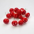 thumbnail image 4 of 50X 2cm Mini Toadstool Mushroom Fairy Garden Ornament DIY Foam Crafts Xmas Decor, 4 of 8