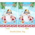 thumbnail image 3 of Large Summer Flag,28x40 Inch Hello Summer House Flags with Two Grommets Double Sided Printing 2 Layer Burlap Welcome Summer Garden Flag for Your Summertime Decoration, 3 of 4