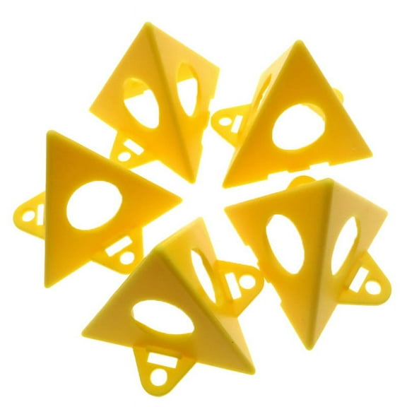 50Pcs Mini Paint Stands Tool Set for Woodworking Paint Rack Paint Bracket Auxiliary Triangular Paint Pad