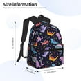 thumbnail image 2 of Balery Cartoon Dinosaur Mochila para Mujeres y Hombres, Mochila Ligera Casual para Viajes, Mochila Clásica Básica para la Universidad, 2 of 6