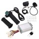thumbnail image 1 of W Controlador cepillado de motor de bicicleta eléctrica, cepillo de motor de 24 V 800 W Acelerador de giro de bicicleta eléctrica Controlador de velocidad del motor de cepillo W Construido para durar Jadeshay A, 1 of 8