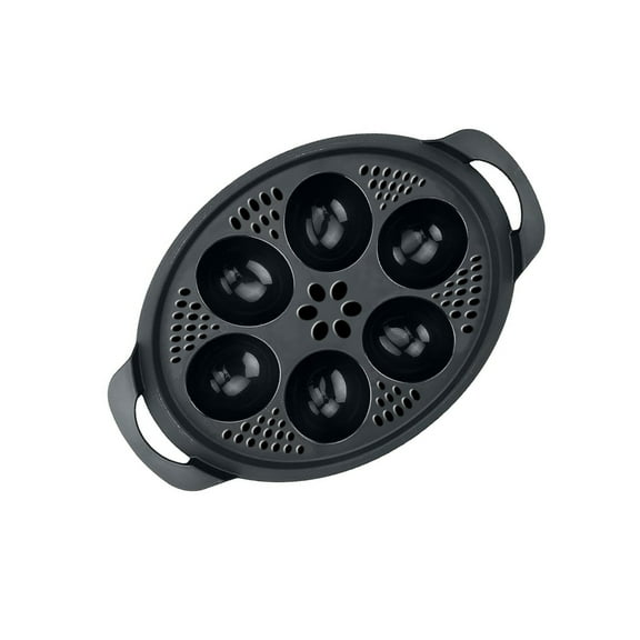 6 In 1 Poached Eggs Boiler Steamer Cups Nonstick Microwave Eggs Poacher Insert Poached Eggs Cooker Accessories