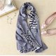 thumbnail image 1 of AVEKI Womens 100% Large Mulberry Silk Scarf Long Satin Scarf Fashion Designer Scarf Lightweight Wraps, 2022517-12, 1 of 4