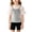 White, variant on Girls Sheer Mesh Overlay Shirts Lace Crew Neck Ruffle Sleeve Tops Floral Embroidery See Through Summer Blouse