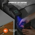 thumbnail image 4 of BENTISM Mounted Safe 3 Quick Access Ways of Fingerprints, Passwords and Keys, Handgun Safe for 1 Pistol for Home, Bedside, Nightstand, Wall, 4 of 8