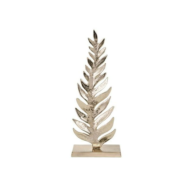 IMAX 14689 Carrolton Leaf Sculpture, Gold - Small