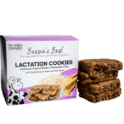 Bessie’s Best Lactation Cookies - 1 Dozen - Oatmeal Peanut Butter Chocolate Chip - Lactation Support & Breast Milk Boosting Lactation Snacks