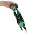thumbnail image 4 of Unique Bargains 1 Pc Stylish Printed Banana Leaf Hair Elastics Hair Ties Green, 4 of 5