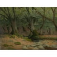 thumbnail image 2 of Ľudovít Čordák 18x15 Black Ornate Wood Framed Double Matted Museum Art Print Titled - Trees (1900-1930), 2 of 5