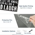 thumbnail image 7 of Putuo Decor Signs For Man Cave Bar Decor, Funny Sarcastic Bathroom Metal Tin Signs Garage Wall Decor, If Some Thing Here Offends You Please Let Us Know We Can All Use a Good Laugh12 X 8 In, 7 of 7
