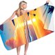 thumbnail image 2 of Toallas de baño para mujer, pijamas estampados de moda y tendencia, toallas de baño para natación, toallas de playa, toallas para mujer, 2 of 2