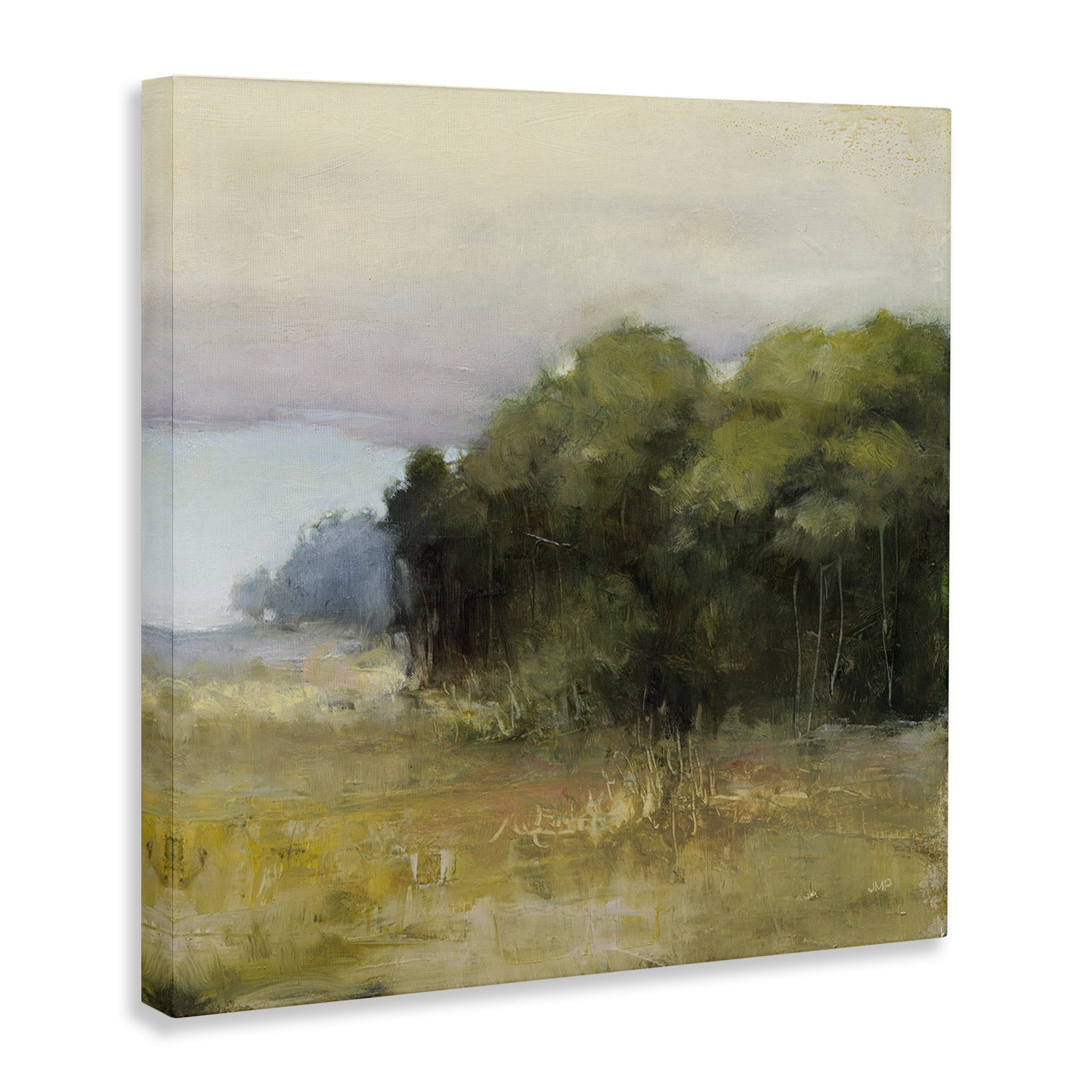 Stupell Industries Edge Of Forest Landscape Landscape & Nature Painting Wrapped Canvas Art Print Wall Art, 36 x 36