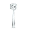 thumbnail image 3 of Rosec Jewels Designer Lab Created Diamond Engagement Ring 2 Carat - 8mm - EF-VS Grade Certified, 18K White Gold, US 8.50, 3 of 8